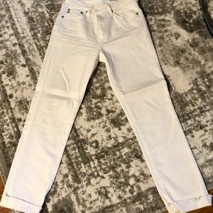 AG  Isabelle hi waist straight crop